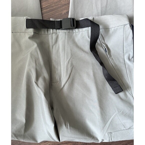 Nautica Men's Utility Pant Straight Leg 4 way stretch Breathable Gray Size 34x32 - Picture 9 of 11